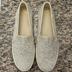 Keds x Kate Spade Double Decker Glitter Slip On